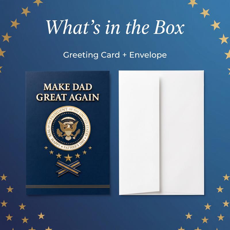 Premium Funny Fathers Day Card with Message.